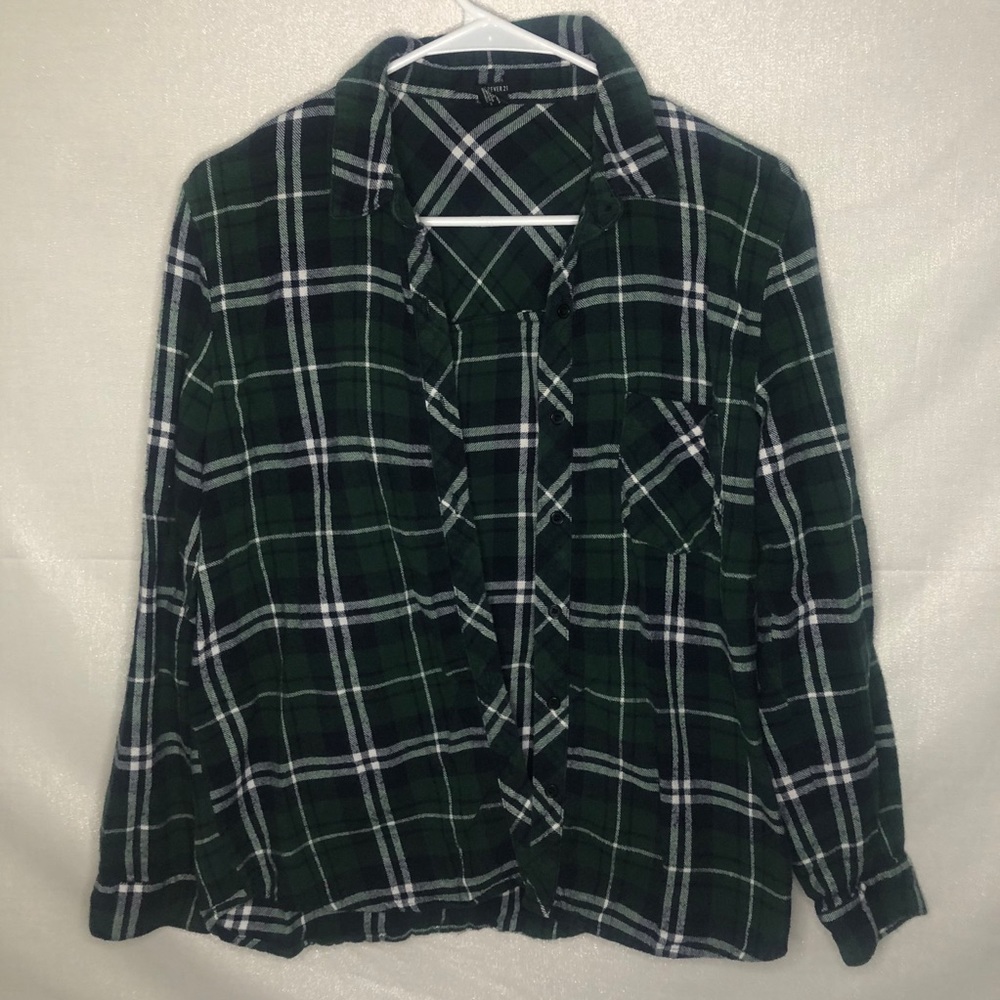 Green flannel